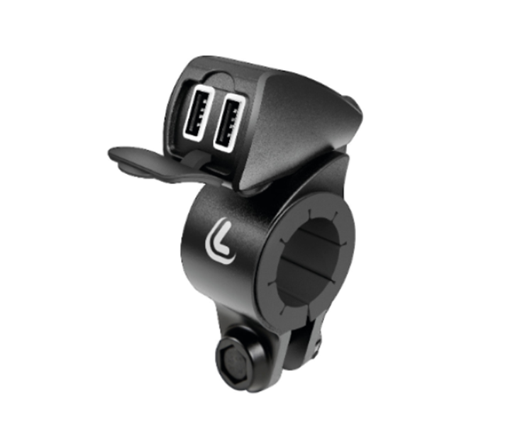 CARGADOR OPTILINE USB DOBLE RESISTENTE AL AGUA 5400 MA 12/24V